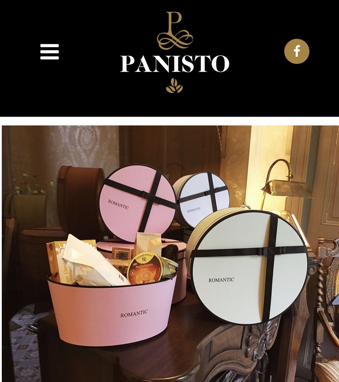 Geschenkmanden bij Panisto